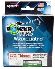 Pwr Pro Maxcuatro 100Lb 3000Yds Grn