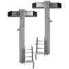 Boat Trailer Solid Bar Bow Support Set of 2 24.8"-34.6"