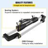 VEVOR Hydraulic Steering Cylinder 300HP, Hydraulic Steering Front Mount Hydraulic Outboard Marine Steering Kit Without Hydraulic Hose and Helm for Out