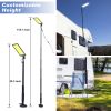 LED Camping Light, 12V 10000 Lumen Super Bright Portable Outdoor Lights with Telescoping Pole Suction Cup Magnetic Base, Flood Lamp for Outdoors Camp,