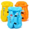 Swim Vest For Kids ; 4-12 Years Old Inflatable Swimming Floaties With Adjustable Safety Buckle & Dual Airbags For Boys Girls; Water Vest For Pool; Bea