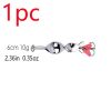 `1pc Spinner Spoon Fishing Lure; 10g 14g 21g 28g Fishing Lure Baits Treble Hook For Trout Pike Pesca; Fish Tackle