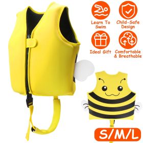 Swim Vest For Kids Float Jacket Learn To Swim Vest with Adjustable Crotch Strap for Boys Girls Toddlers Aged 1-8 Years Old 24-88LBS (size: S)